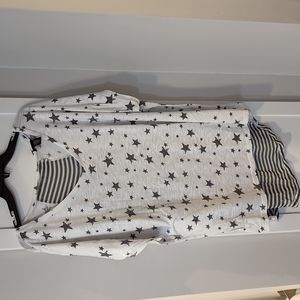 Torrid, White with stars T-shirt. 3
